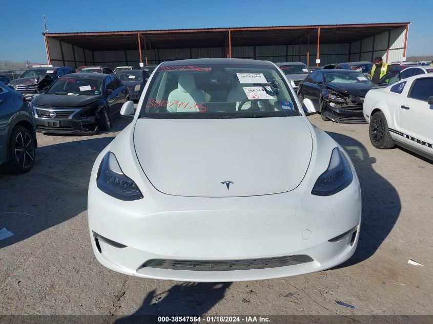 2022 TESLA MODEL Y PERFORMANCE DUAL MOTOR ALL-WHEEL DRIVE - 7SAYGDEF6NF455384