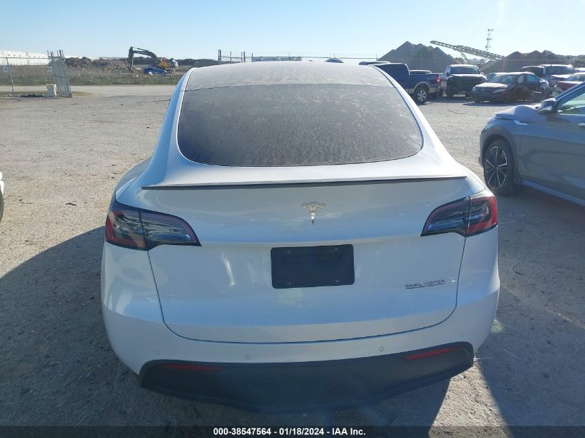 2022 TESLA MODEL Y PERFORMANCE DUAL MOTOR ALL-WHEEL DRIVE - 7SAYGDEF6NF455384