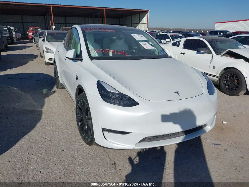 2022 TESLA MODEL Y PERFORMANCE DUAL MOTOR ALL-WHEEL DRIVE - 7SAYGDEF6NF455384