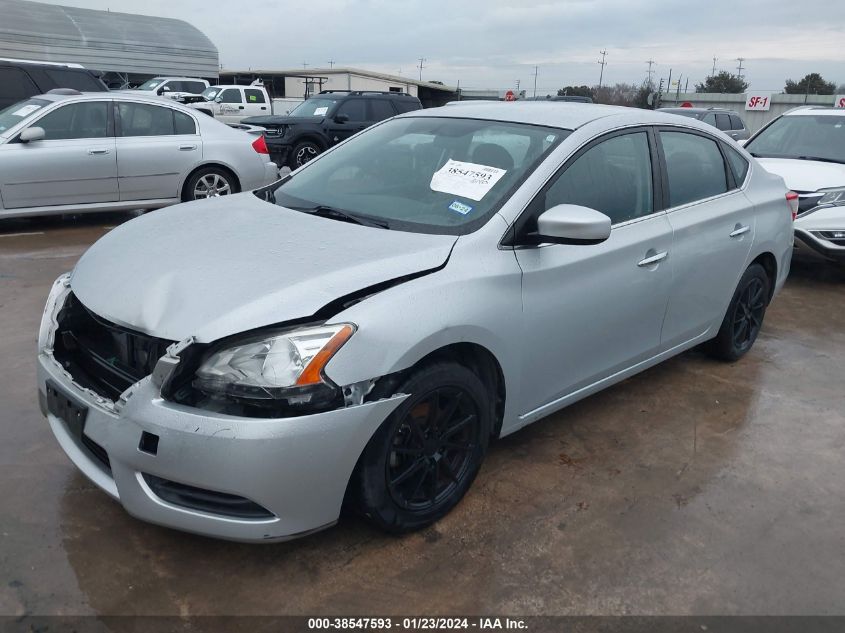 2014 NISSAN SENTRA S - 3N1AB7APXEY215047