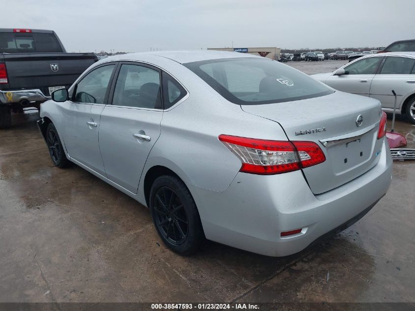 2014 NISSAN SENTRA S - 3N1AB7APXEY215047