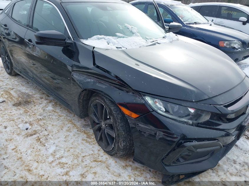 2020 HONDA CIVIC EXL - SHHFK7H87LU415117
