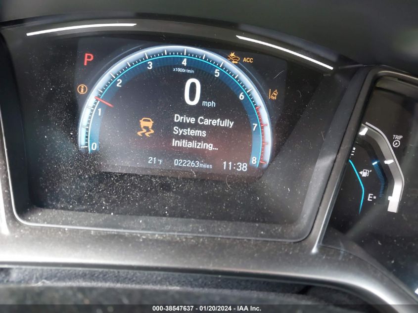 2020 HONDA CIVIC EXL - SHHFK7H87LU415117