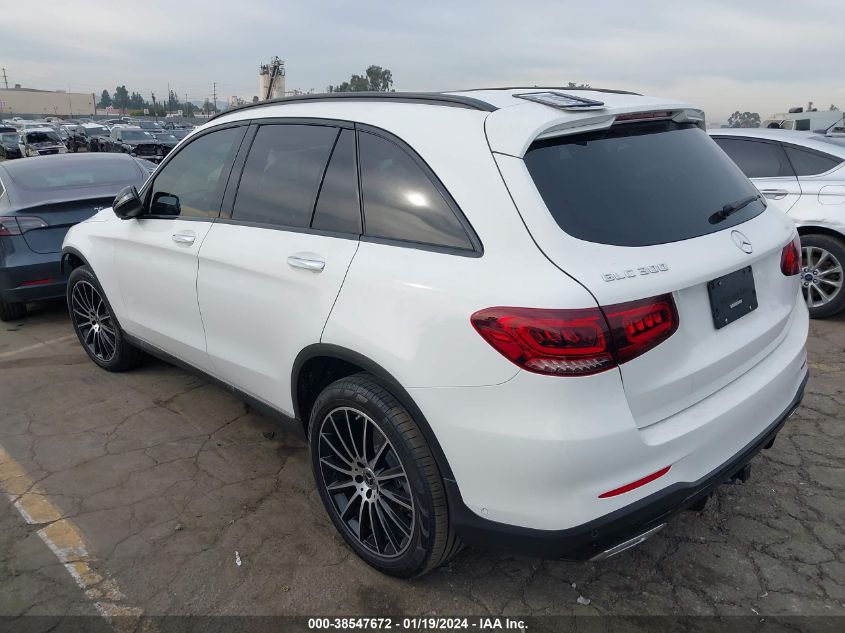 2022 MERCEDES-BENZ GLC 300 SUV - W1N0G8DB7NV369902