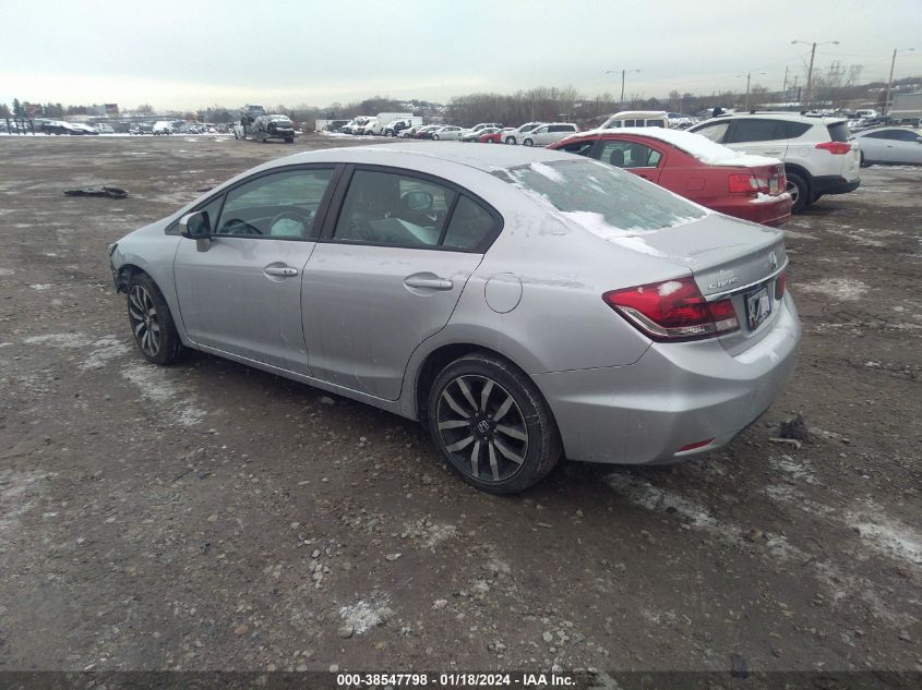 2014 HONDA CIVIC EX-L - 19XFB2F91EE220168