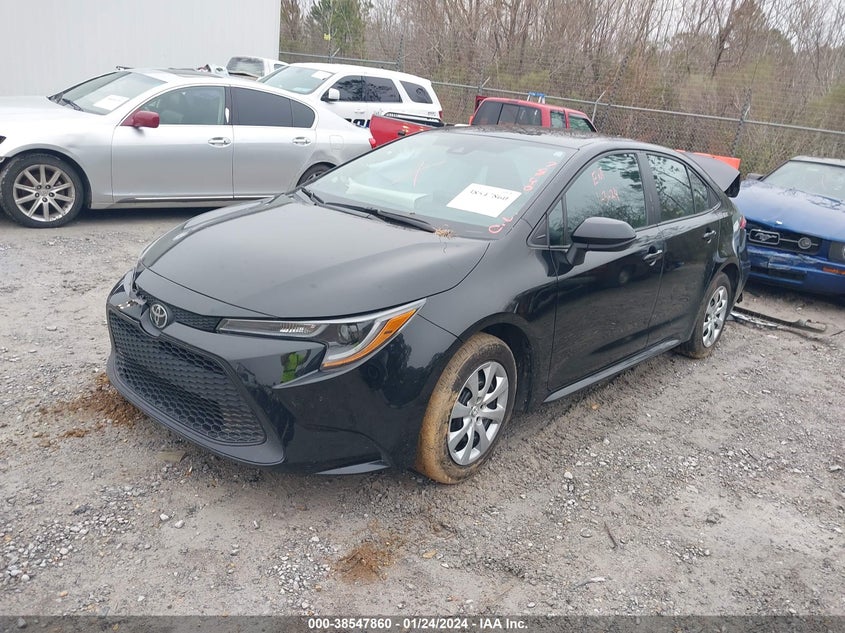 VIN 5YFEPMAEXNP295625 2022 TOYOTA COROLLA LE