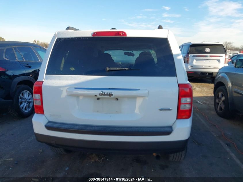 2016 JEEP PATRIOT LATITUDE - 1C4NJPFB0GD649708