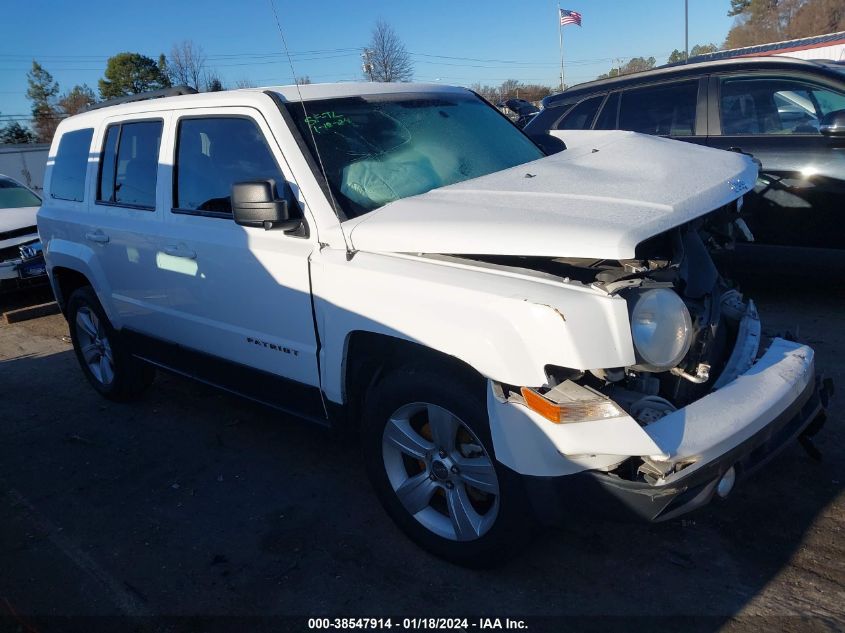 Lot #2539237999 2016 JEEP PATRIOT LATITUDE salvage car