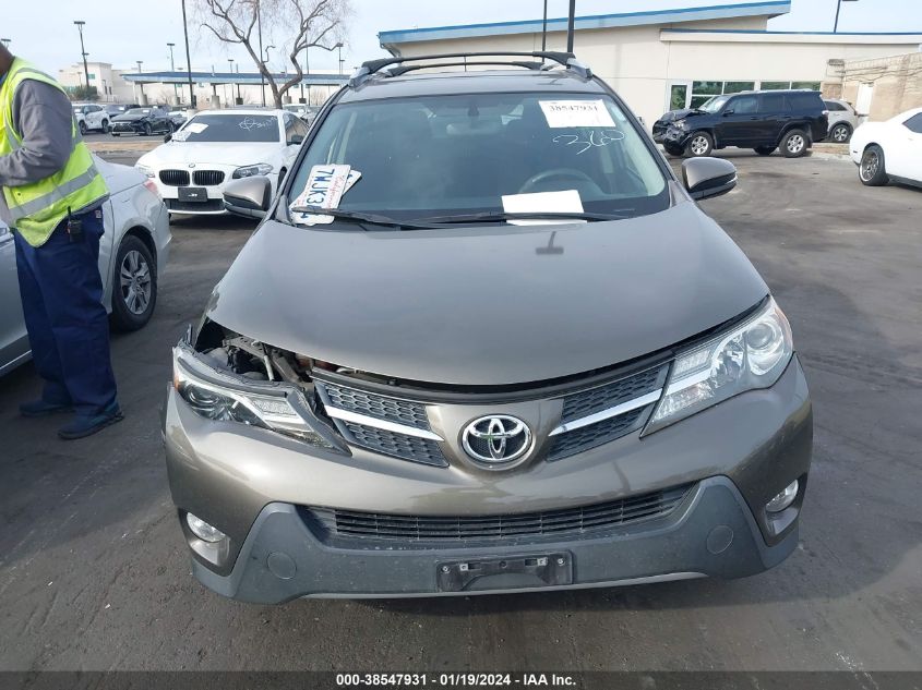 2014 TOYOTA RAV4 XLE - JTMWFREV1ED040010