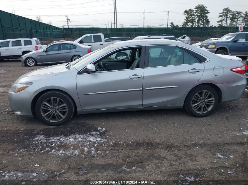 2015 TOYOTA CAMRY SE - 4T1BF1FK8FU497463
