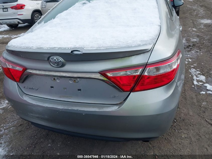 2015 TOYOTA CAMRY SE - 4T1BF1FK8FU497463