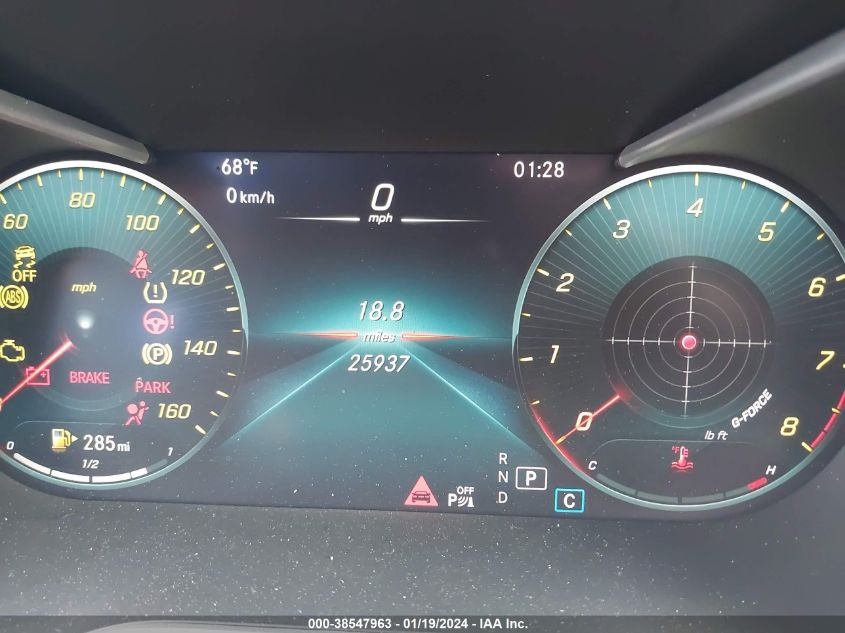2020 MERCEDES-BENZ GLC 300 WDC0G8DB7LF735575