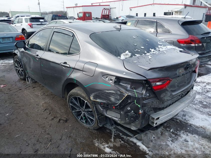 2022 TOYOTA CAMRY SE/NIGHT SHADE - 4T1T11AK9NU037723