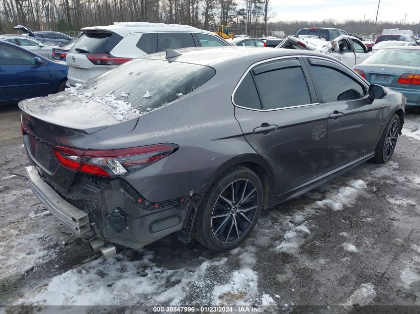 2022 TOYOTA CAMRY SE/NIGHT SHADE - 4T1T11AK9NU037723
