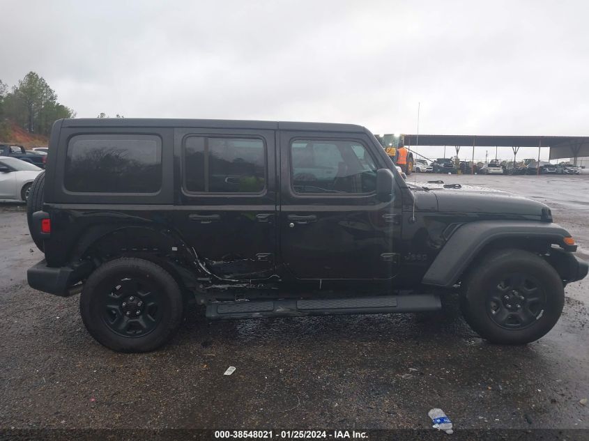 2022 JEEP WRANGLER UNLIMITED SPORT 4X4 - 1C4HJXDG9NW192085