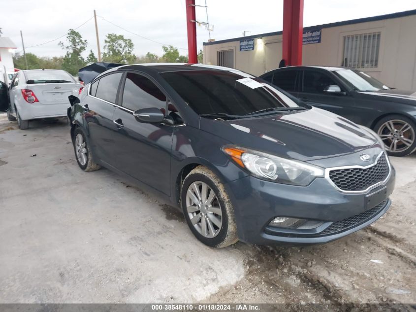 2015 KIA FORTE EX - KNAFX4A84F5322487