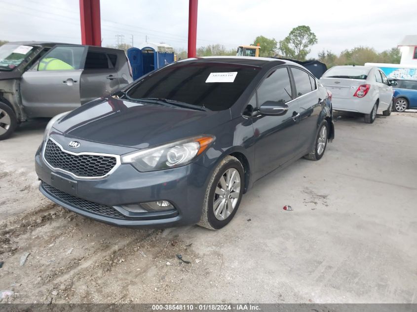 2015 KIA FORTE EX - KNAFX4A84F5322487