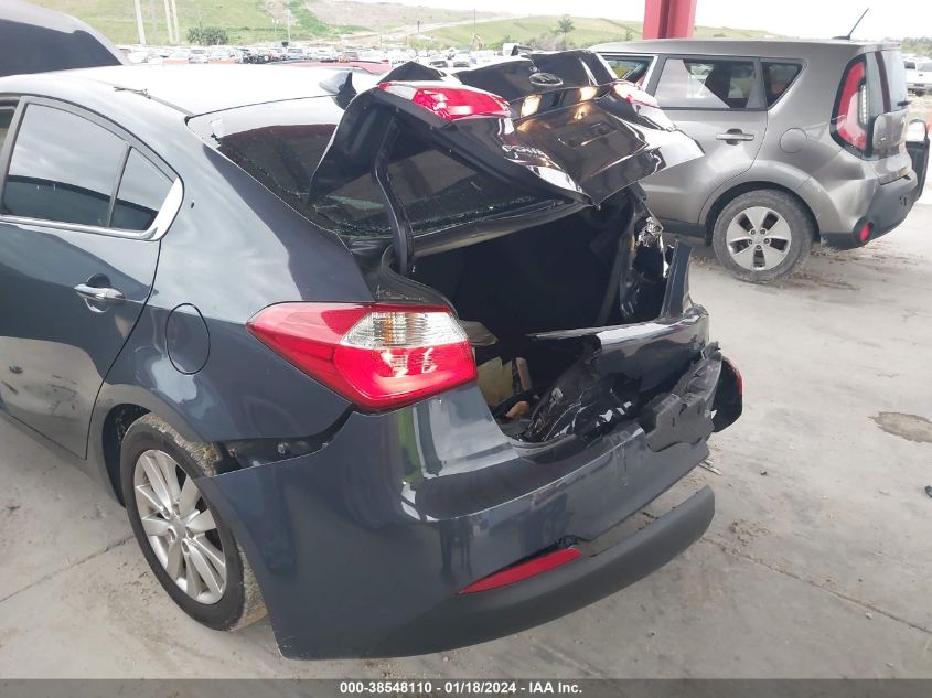 2015 KIA FORTE EX - KNAFX4A84F5322487