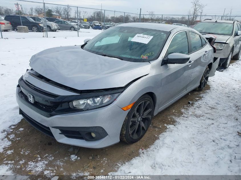 2020 HONDA CIVIC SPORT - 2HGFC2F81LH508702