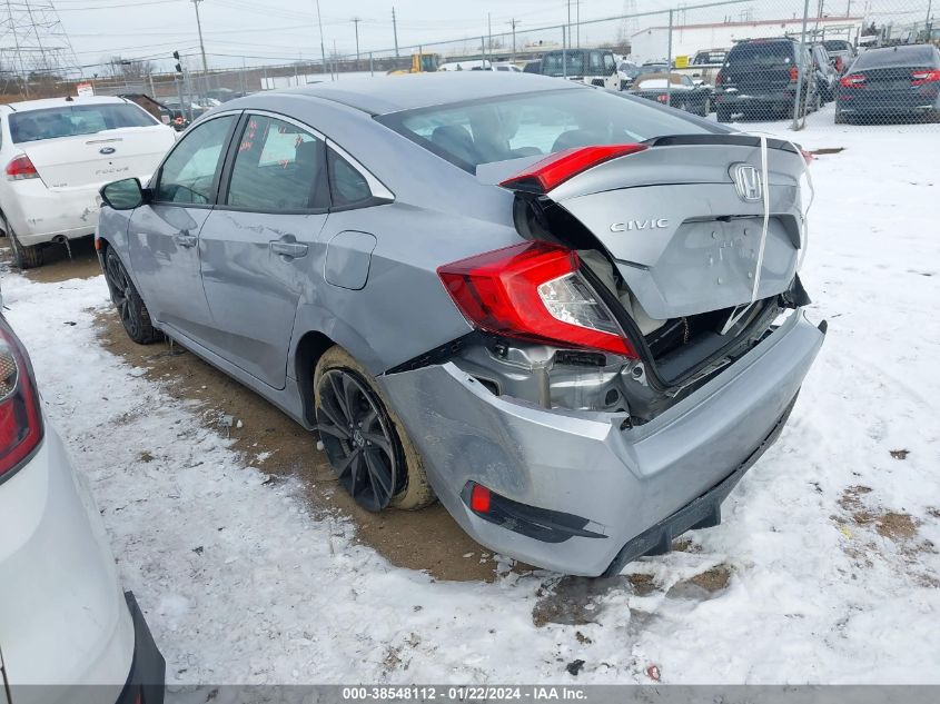 2020 HONDA CIVIC SPORT - 2HGFC2F81LH508702