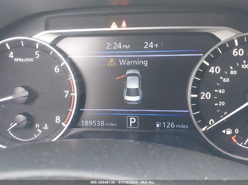 2019 NISSAN ALTIMA S - 1N4BL4BV8KN302759