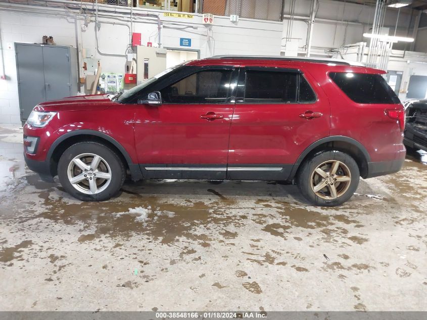 2017 FORD EXPLORER XLT - 1FM5K8DH3HGB61813