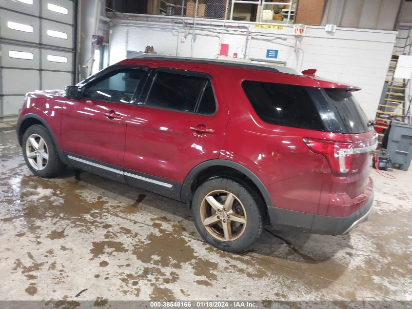 2017 FORD EXPLORER XLT - 1FM5K8DH3HGB61813