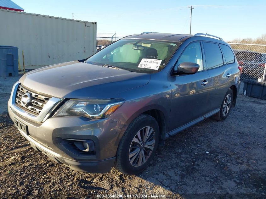 2017 NISSAN PATHFINDER S/SV/SL/PLATINUM - 5N1DR2MMXHC640111