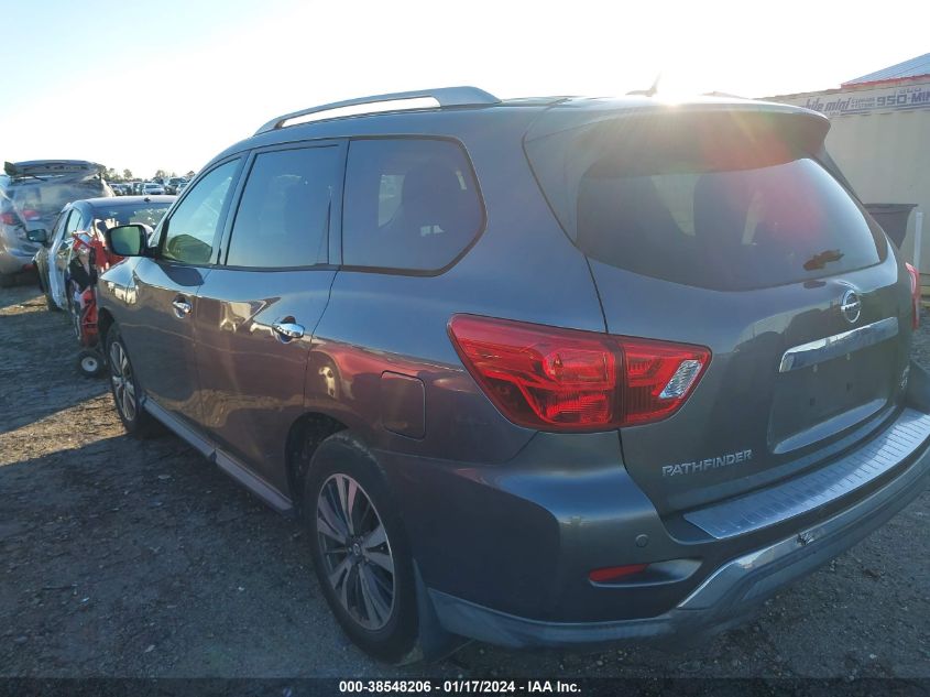 2017 NISSAN PATHFINDER S/SV/SL/PLATINUM - 5N1DR2MMXHC640111