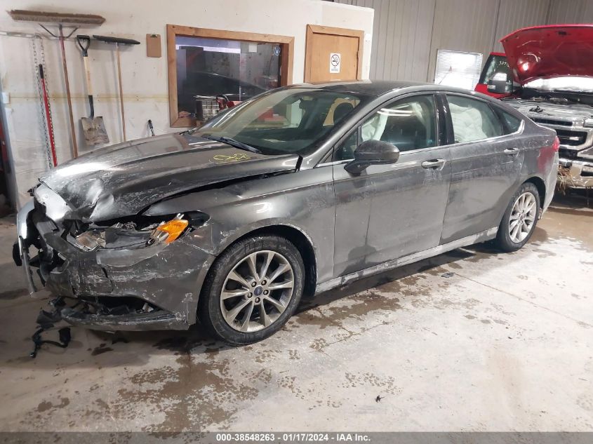 2017 FORD FUSION SE - 3FA6P0HD1HR167577