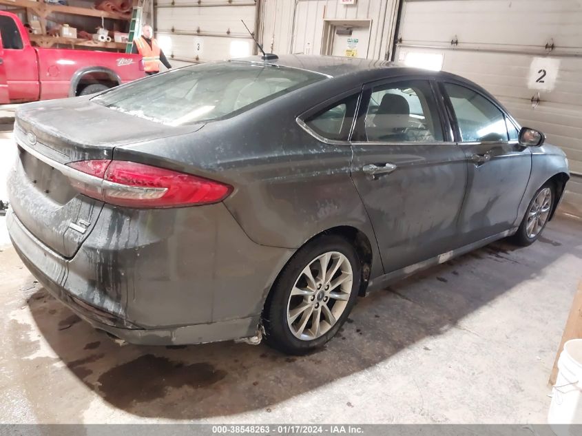 2017 FORD FUSION SE - 3FA6P0HD1HR167577