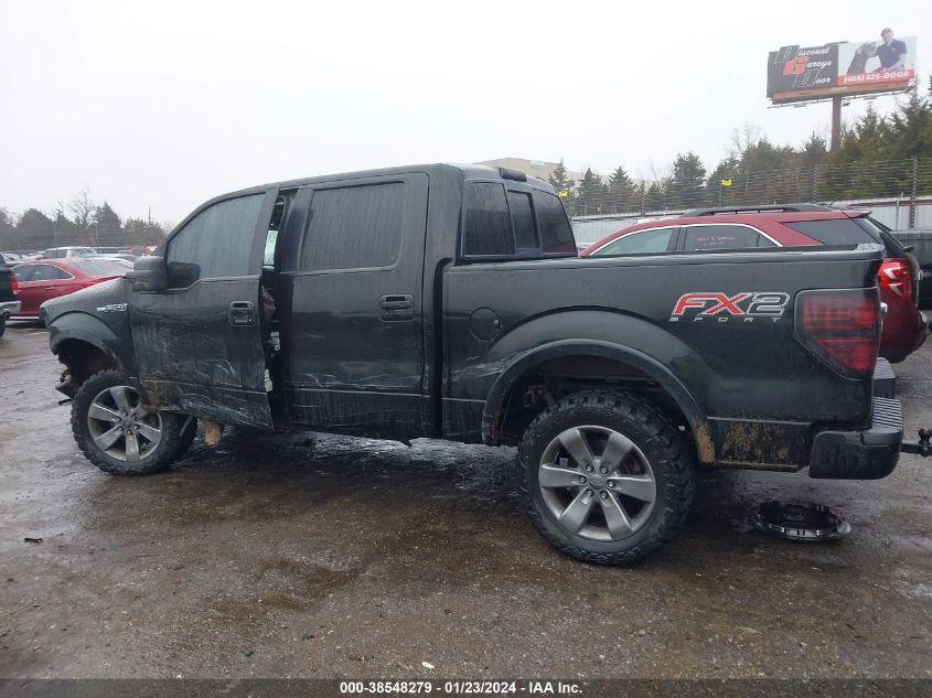 2013 FORD F-150 FX2 - 1FTFW1CF9DKE44759