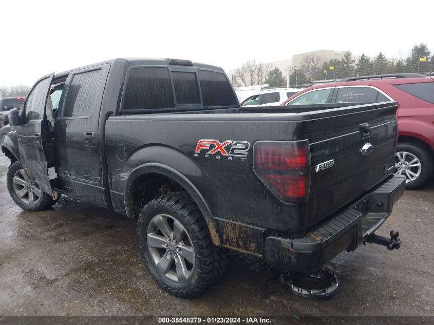 2013 FORD F-150 FX2 - 1FTFW1CF9DKE44759