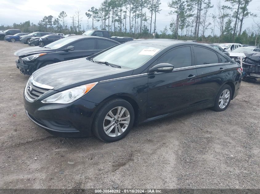 2014 HYUNDAI SONATA GLS - 5NPEB4AC5EH848451