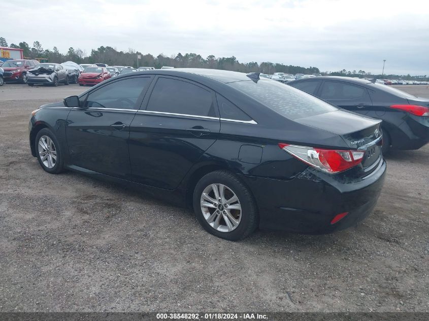 2014 HYUNDAI SONATA GLS - 5NPEB4AC5EH848451