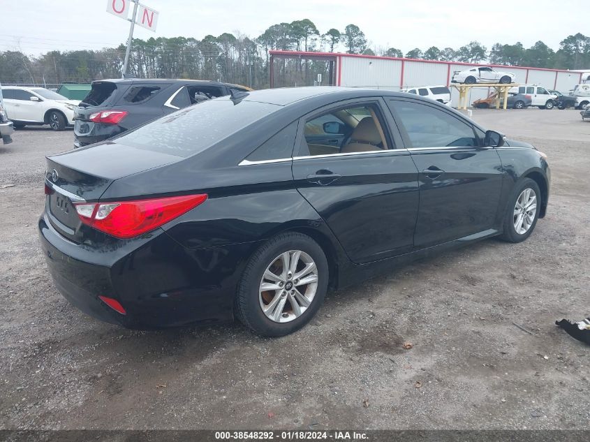 2014 HYUNDAI SONATA GLS - 5NPEB4AC5EH848451