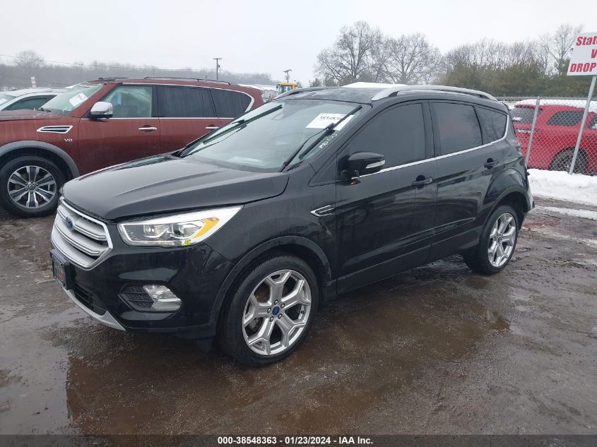 2019 FORD ESCAPE TITANIUM - 1FMCU9J91KUA83397