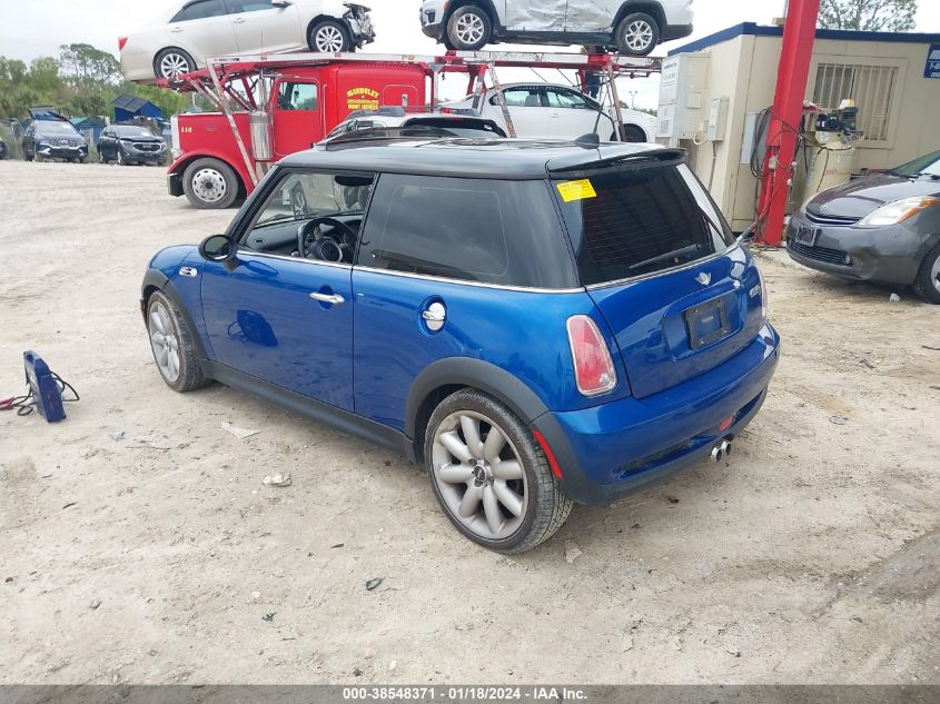 WMWRE33586TL21547 | 2006 MINI COOPER S