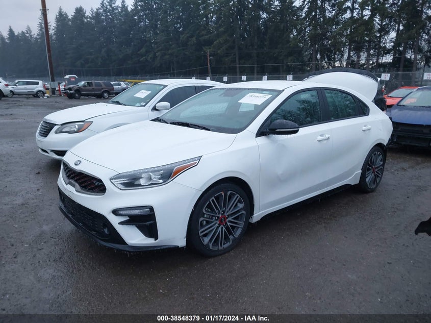 VIN 3KPF44AC4ME417648 2021 KIA FORTE GT