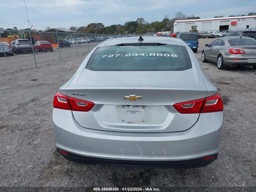 2020 CHEVROLET MALIBU LS - 1G1ZB5ST2LF137036