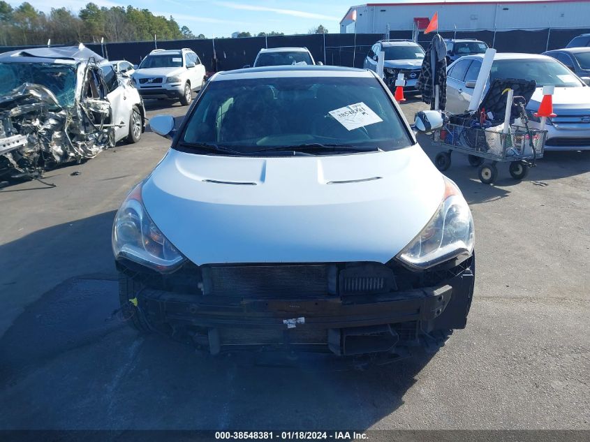 2014 HYUNDAI VELOSTER TURBO W/BLACK - KMHTC6AE4EU193511