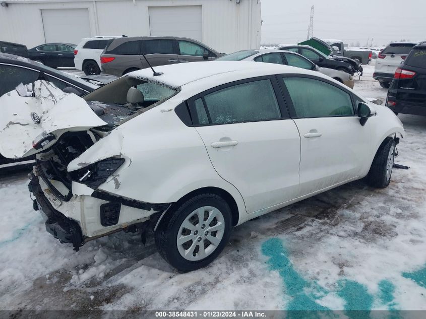 2013 KIA RIO LX - KNADM4A30D6296109