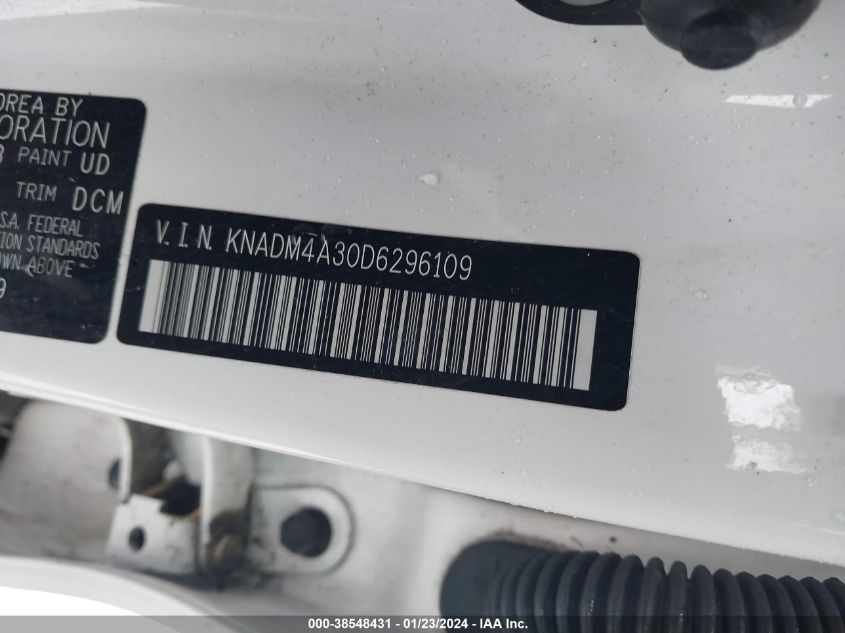 2013 KIA RIO LX - KNADM4A30D6296109