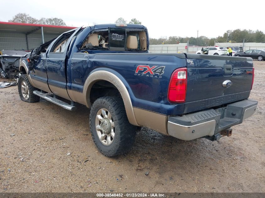 2013 FORD F-250 LARIAT - 1FT7W2BTXDEB55406