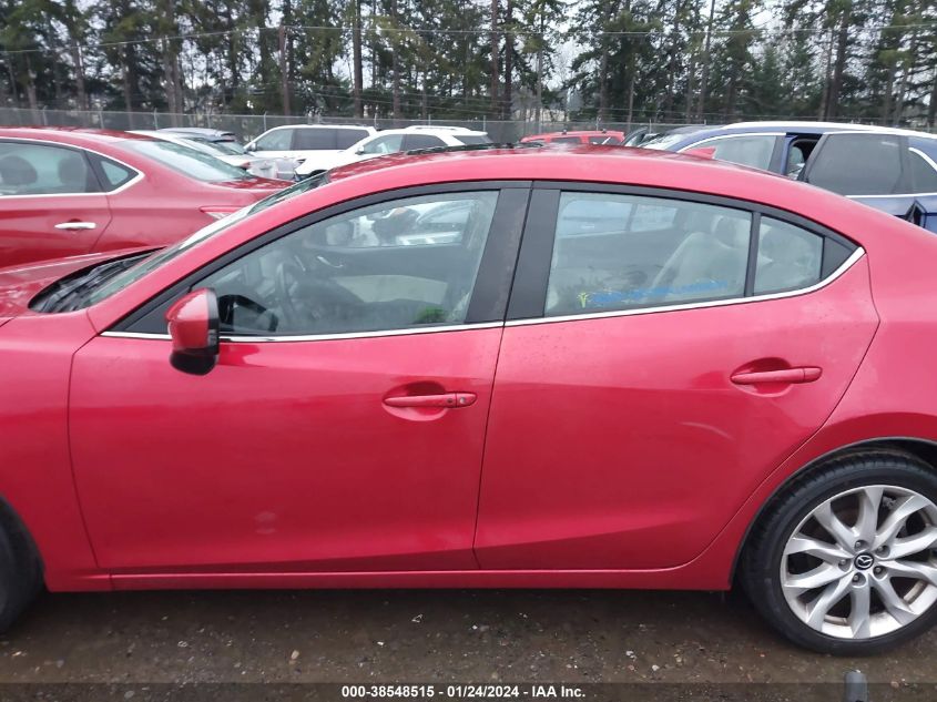 2014 MAZDA MAZDA3 S GRAND TOURING - JM1BM1W39E1169391