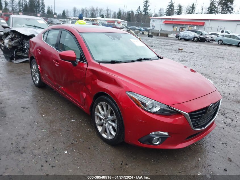 2014 MAZDA MAZDA3 S GRAND TOURING - JM1BM1W39E1169391