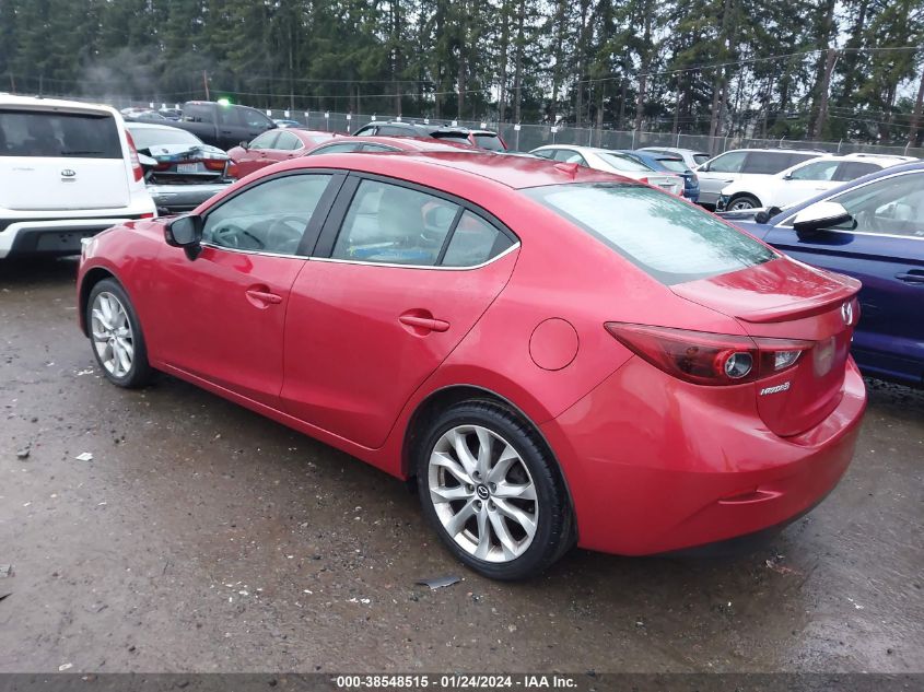 2014 MAZDA MAZDA3 S GRAND TOURING - JM1BM1W39E1169391