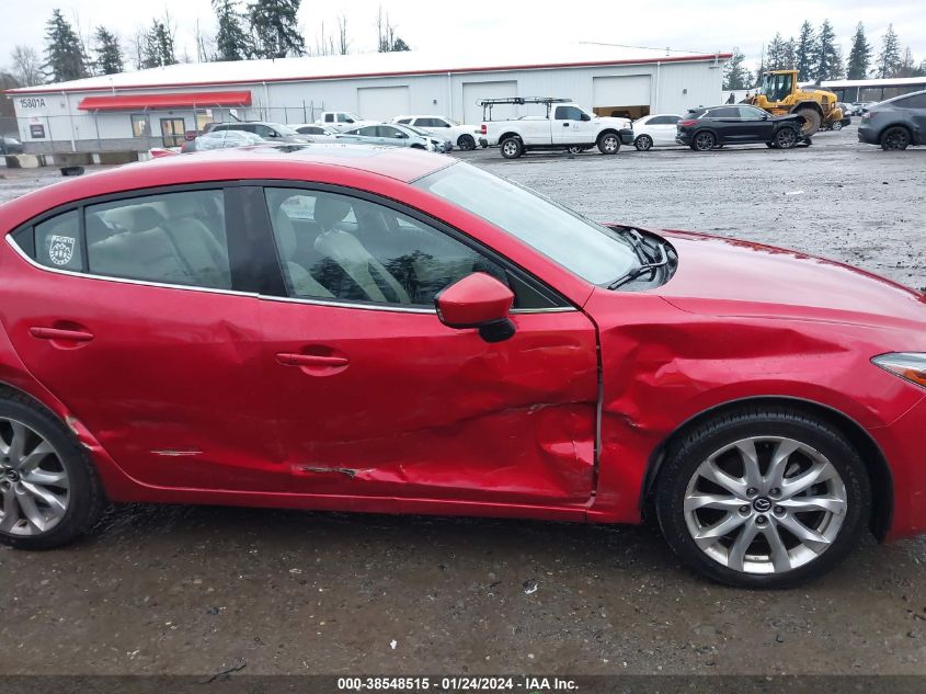 2014 MAZDA MAZDA3 S GRAND TOURING - JM1BM1W39E1169391