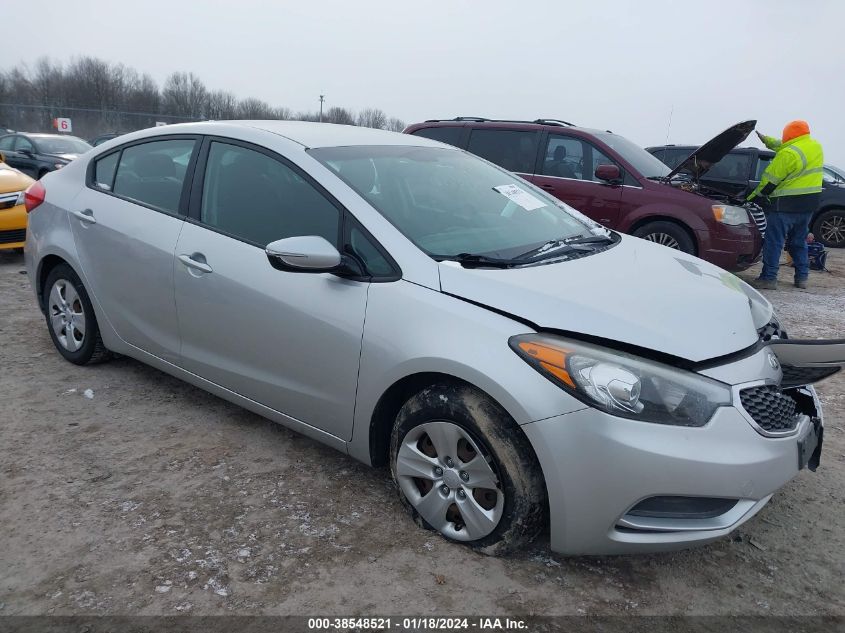 2015 KIA FORTE LX - KNAFX4A66F5289720