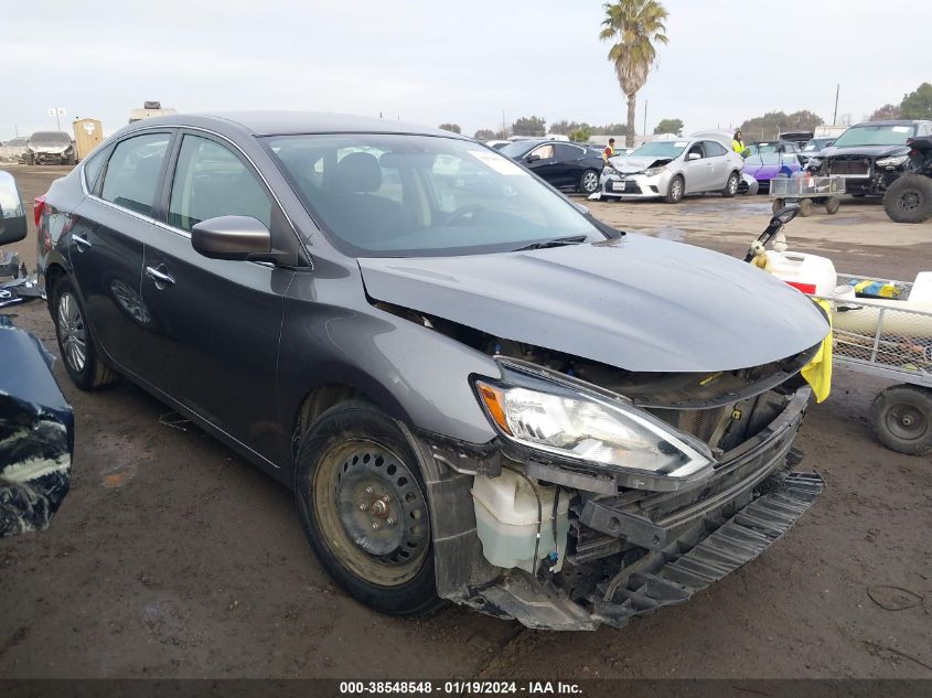 2019 NISSAN SENTRA S/SV/SR/SL - 3N1AB7AP5KY377809